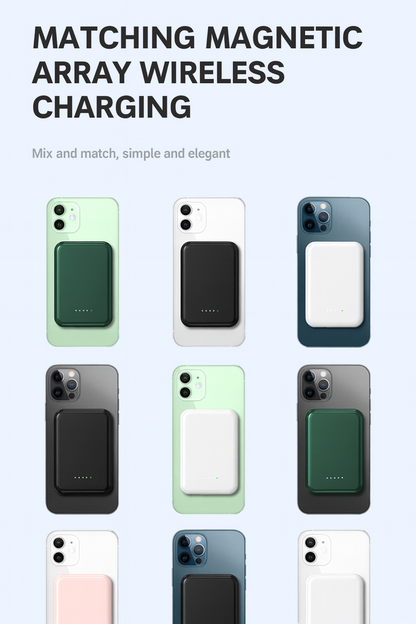 Snap-On 5000mAh MagSafe Charger – Pocket Power Bank